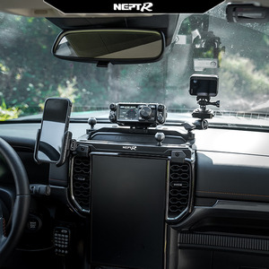 NEPTR CNC Modified Integrated Rail Platform Charger Combination Car Holder Integrated Central Control Fit Ford <strong>Rager</strong> - Product Image 4