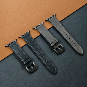 Correa de Cuero para Reloj <span class=keywords><strong>Apple</strong></span> <span class=keywords><strong>Watch</strong></span>, Correa para Smartwatch IWatch 10 9 8 7 6 Ultra 38 42 46 44 49mm - Product Image 4