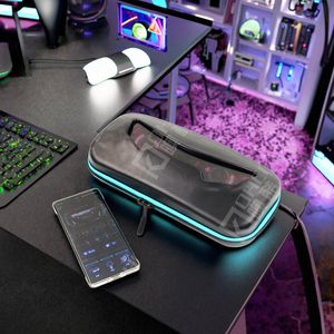 Youdu Tùy Chỉnh Màu Đen LED Hiển Thị Mắt Ứng Dụng Mô Hình Tự Làm EVA Vỏ Cứng Nintendo Chuyển Đổi 2 Trò Chơi Nhiều Receiver Bảo Vệ Trường Hợp - Product Image 1