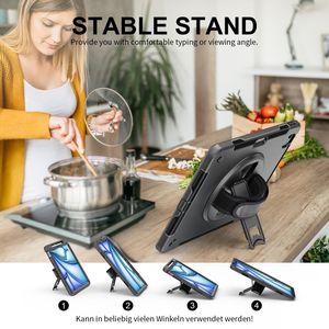 [Ốp máy tính bảng chắc chắn] Ốp lưng nặng cho <span class=keywords><strong>iPad</strong></span> Air 6 thế hệ thứ 6 Ốp máy tính bảng chống sốc cho <span class=keywords><strong>iPad</strong></span> Air 13 inch M2 2024 - Product Image 5