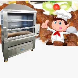 Commerciële Roterende Bbq Grill Machine Barbecue Machines Grote Houtskool Bbq Grills Met De Beste Prijs