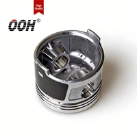OOH Nuevo Kit de Pistón de Acero Inoxidable para Motor de Motocicleta, Venta Directa de Fábrica, con Sello y Rodamiento para Yamaha CG150-1 Scooter