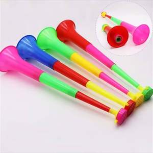Corneta de Aire Plegable de Plástico - Trompeta Sonora para Eventos Deportivos, Bocina Plegable para Fiestas de Fútbol y Decoración de Aficionados - Product Image 2