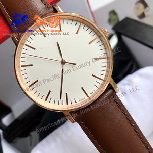 Reloj de Cuarzo de Calidad 5A, Elegante y Sencillo, Ultrafino, con Esfera Grande, de Acero Inoxidable, Resistente al Agua, con Calendario - Product Image 1