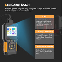 HUMZOR NC601 Lecteur de Codes OBD2 pour Voitures et Camions, Outil d'Analyse ELM327, Testeur de Diagnostic pour Véhicules 12V/24V