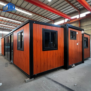 Casa Container Espandibile di Alta Qualità 20ft 40ft, <span class=keywords><strong>Villa</strong></span> Prefabbricata di Lusso con 2-3 Camere da Letto, Pieghevole e Mobile, Realizzata in Pannelli Sandwich d'Acciaio - Product Image 3