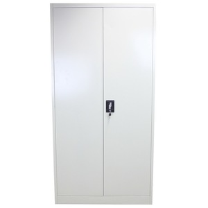 Outside the hinges metal KD Tool Storage cabinets two door steel filing cabinet with shelves