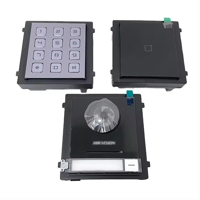 Hik KD8 Vision Series Modular Door Station, Multi-unit Apartment IP Video Door Phone Intercom System DS-KD8003-IME1