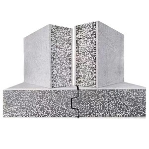 Panel de Pared Interior de Hormigón Prefabricado Ligero con Aislamiento EPS, Panel Sándwich de Cemento EPS a Precio Económico - Product Image 6