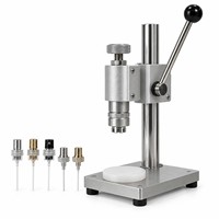 Machine de sertissage et de capsulage manuelle OEM personnalisée pour bureau, machine de capsulage de bouteilles de parfum, service de fabrication de pièces métalliques