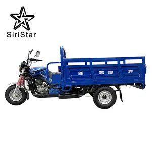 2023 China Heavy Duty Manufacture Big Carriage High Quality Carry Cargo Motorized 3 wheeler Tricycles
