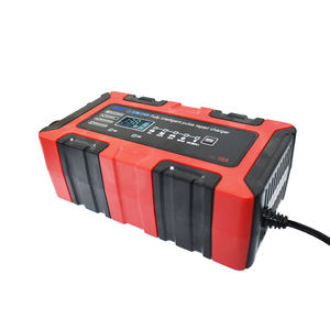 Chargeur de <span class=keywords><strong>batterie</strong></span> universel rapide et intelligent 12V 10A pour <span class=keywords><strong>moto</strong></span> et voiture, compatible LiFePO4 et plomb-acide, vente en gros - Product Image 1