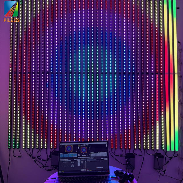 Madrixs 12 Volt RGB SPI LED Pixel Bar IP67 Digital Stage Lighting Beam Lights DMX-Controlled Pixel Tube for Hotels 100% New