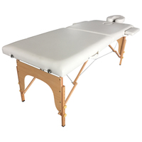 Offre Spéciale Portable de haute qualité en bois pas cher prix pliant Portable lit de Massage Spa visage cils lit Table de Massage lit