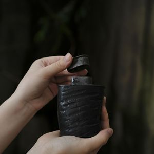 กล่องดีบุกทรงกรวยเก็บชาแบบสุญญากาศสำหรับโกดังเก็บชา - Product Image 3
