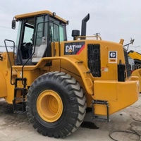 Chargeuse-pelleteuse Caterpillar 966H d'occasion de 17 tonnes, moteur et pompe, modèle 2018, origine Japon, testée et inspectée, à vendre à prix réduit
