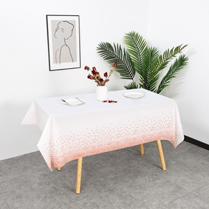 <span class=keywords><strong>Mantel</strong></span> Rectangular Elegante con Diseño <span class=keywords><strong>de</strong></span> Puntos <span class=keywords><strong>de</strong></span> Colores, Personalizable, Estilo Moderno, Impermeable y Resistente al Aceite, Venta al Por Mayor <span class=keywords><strong>de</strong></span> Fábrica - Product Image 1