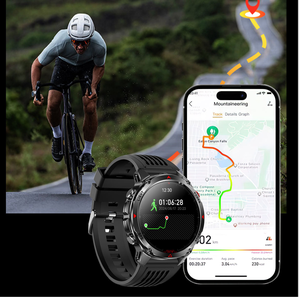 Reloj Inteligente Deportivo para Exteriores DF HT37 GPS con 30 Días de Duración, Iluminación LED, Resistente al Agua IP68, Reloj Táctico para Exteriores - Product Image 1