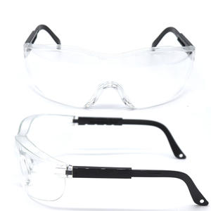 شعار مخصص من شركة تصنيع المعدات الأصلية مضاد للضباب مقاوم للخدش من نوع anti-en نظارات حماية للعين في الأماكن المغلقة نظارات أمان شفافة - Product Image 1