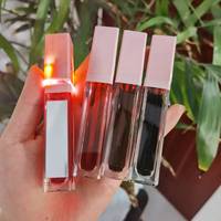 Kits de gloss à lèvres liquides LED OEM en gros, marque privée, haute qualité, hydratant, avec tube lumineux LED et miroir