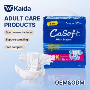 Keda Couches absorbantes <span class=keywords><strong>pour</strong></span> adultes, protection nocturne, indicateur d'humidité, <span class=keywords><strong>pour</strong></span> soins aux personnes alitées, article standard - Product Image 5
