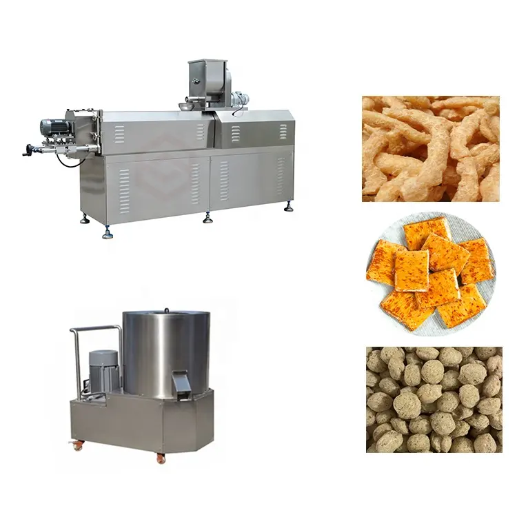 Экструдер для текстурного соевого белка, машины для изготовления кусочков искусственного мяса сои
