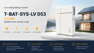 La batterie de stockage d'énergie basse tension <span class=keywords><strong>Solax</strong></span> T-BAT-SYS-LV D53 (5,3 kWh) a obtenu les certifications CE et IEC62619. - Product Image 2