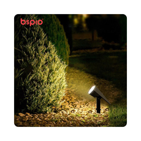 Nouvelle Lampe Solaire de Jardin Haute Puissance LED en Aluminium et Verre, Étanche IP65, CCT 3000K/6500K, 12h d'Autonomie, Décorative Extérieure à Piquer au Sol
