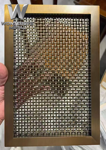 Paravent en métal sur mesure, cloison en fil métallique en acier inoxydable 304 pour <span class=keywords><strong>salon</strong></span>, hôtel, villas, restaurant. - Product Image 3