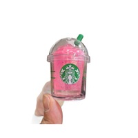 Jouet Squishy en PVC Transparent Thème Thé Boba, Boule Anti-Stress à Remontée Lente en Sucre de Malt, Jouet Sensoriel Fidget, Coffret Cadeau
