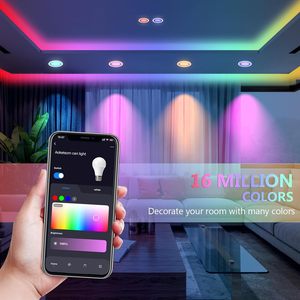Benory 24V RGBW Smart Downlight 2000-6000K CCT Éclairage encastré DALI PWM Loxone KNX Blanc réglable IP65 Downlights <span class=keywords><strong>LED</strong></span> pour <span class=keywords><strong>salle</strong></span> <span class=keywords><strong>de</strong></span> <span class=keywords><strong>bain</strong></span> - Product Image 5