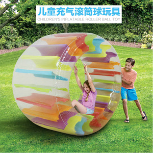 Château gonflable 200x120x190cm en PVC, parc d'attractions intérieur pour enfants, équipement de jeux pour la maison - Product Image 5