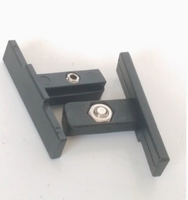Grand et petit C garde-corps en Nylon couvercle d'extrémité tête de guidage accessoires de chaîne de Transmission anti-rayures couvercle de tête de Transition noir