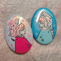 Badge en métal personnalisé sur le thème de l'anime, en alliage de fer durable, accessoire souvenir pour les fans de dessins animés, cadeau de collection, décoration pour sac à dos et vêtements