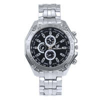 Montre ORLANDO pour homme, style européen et américain, grand cadran, trois aiguilles, bracelet en acier, montre sport en alliage à quartz