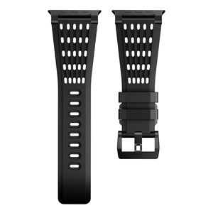 Bracelet de montre sport en silicone respirant haute résistance personnalisé pour Apple Watch 11 Ultra - Product Image 2