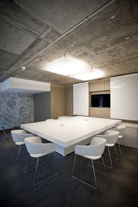 Formica <span class=keywords><strong>Laminate</strong></span> tấm nhỏ gọn <span class=keywords><strong>Laminate</strong></span> tấm bảng điều khiển HPL bàn ăn hàng đầu bàn màu lõi Hội Đồng Quản Trị - Product Image 2