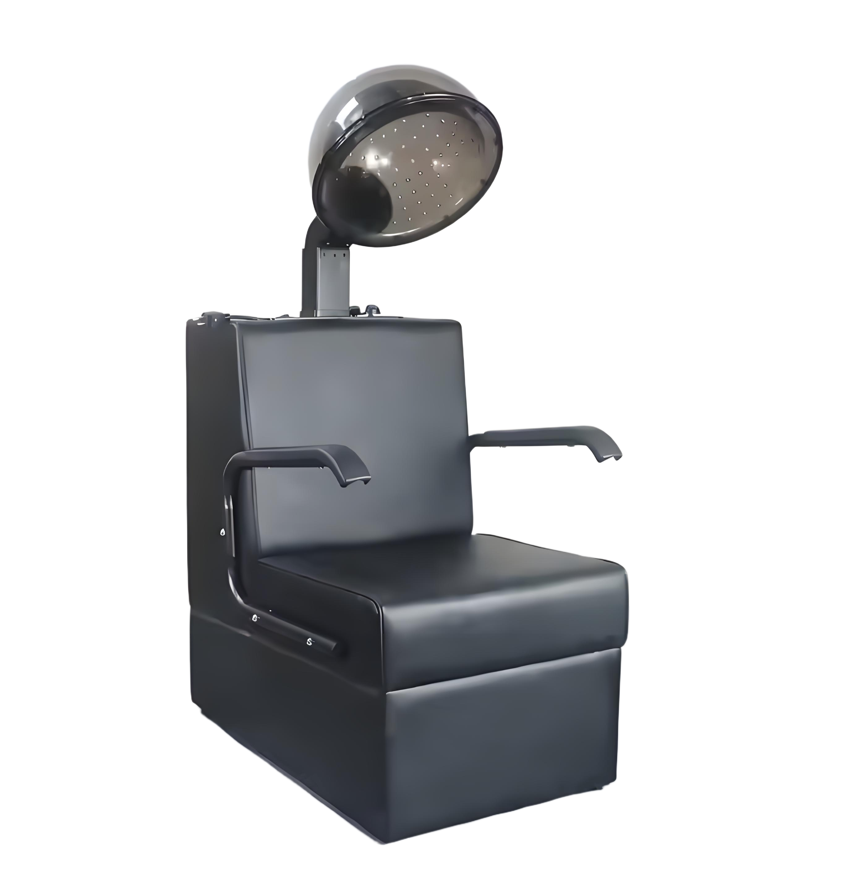 Hair Salon Equipment Hooded Hair Dryer With Chair 1250w Wall Mount