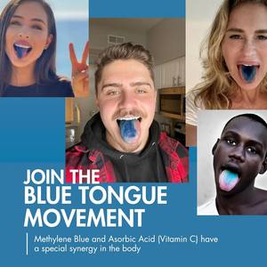 Çin OEM özel etiket özel Falvor Methylen mavi Gummies 1% beyin sağlığı diyet gıda sınıfı benim mavi Gummies takviyesi - Product Image 4