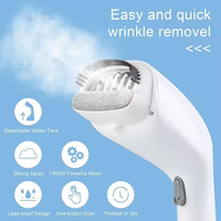 Vapeur portable avec brosse Vapeur portable pour vêtements avec chauffage rapide Arrêt automatique Fer à repasser pour vêtements