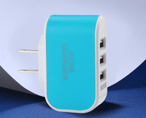 Chargeur rapide bleu