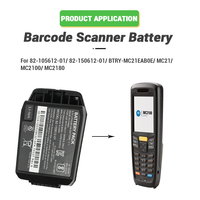 Batterie de remplacement en gros au lithium-ion 3,7 V 2400 mAh 82-105612-01 MC2180 pour scanner de codes-barres Motorola MC21 MC2100 MC2180