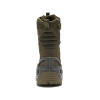 Bottes tactiques légères en daim à tige haute, résistantes à l'usure et antidérapantes, pour entraînement en extérieur, pour hommes