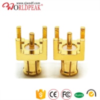 MCX-conector macho recto para PCB