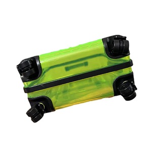 Bucks Transparent Mini <b>Suitcase</b> <b>Makeup</b> Bag 7 Inch With Drawers Travel Storage Cosmetic Organizer - Product Image 5