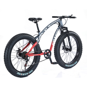 Bicicleta de Montaña al por Mayor, Cuadro de Acero de 26 Pulgadas, Neumáticos Gruesos, Bicicleta MTB para Unisex - Product Image 1