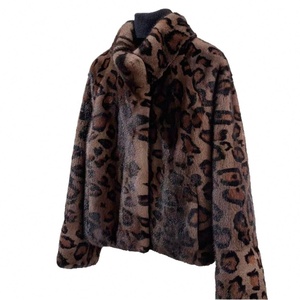 <span class=keywords><strong>Abrigo</strong></span> <span class=keywords><strong>de</strong></span> <span class=keywords><strong>Piel</strong></span> Sintética <span class=keywords><strong>para</strong></span> Mujer, Nuevo Modelo 2026, Estampado <span class=keywords><strong>de</strong></span> Leopardo, Corto, <span class=keywords><strong>Cuello</strong></span> Alto, Estilo Visón, <span class=keywords><strong>para</strong></span> Invierno - Product Image 5