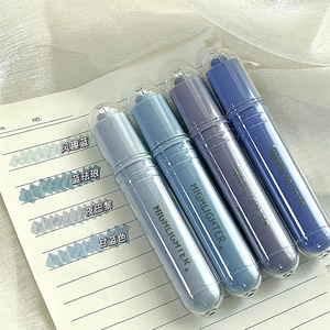 Marcadores de Secado Rápido Estilo GF, Rotuladores Pastel, Lindos y Estéticos, Resaltadores, Marcadores de Puntos Clave, Dibujo de Líneas para la Escuela y Oficina - Product Image 4