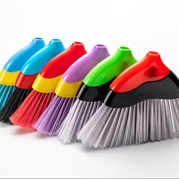 competitive floor cleaning broom head brush household garden indian hard broom and dustpan set for home