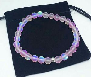 Handgefertigtes Glühwürmchen-Glasperlen-Armband Leuchtender Meerjungfrauen-Schmuck Heilendes Energie-Armband für Frauen Anti-Angst Heilende Energie - Product Image 5